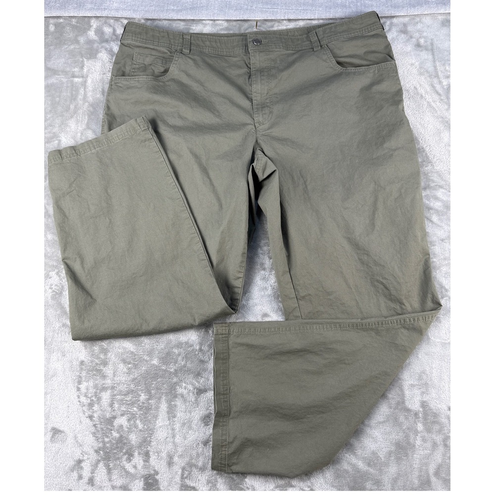 Columbia Pants Mens 42x30 Olive Green Regular Fit Stretch
